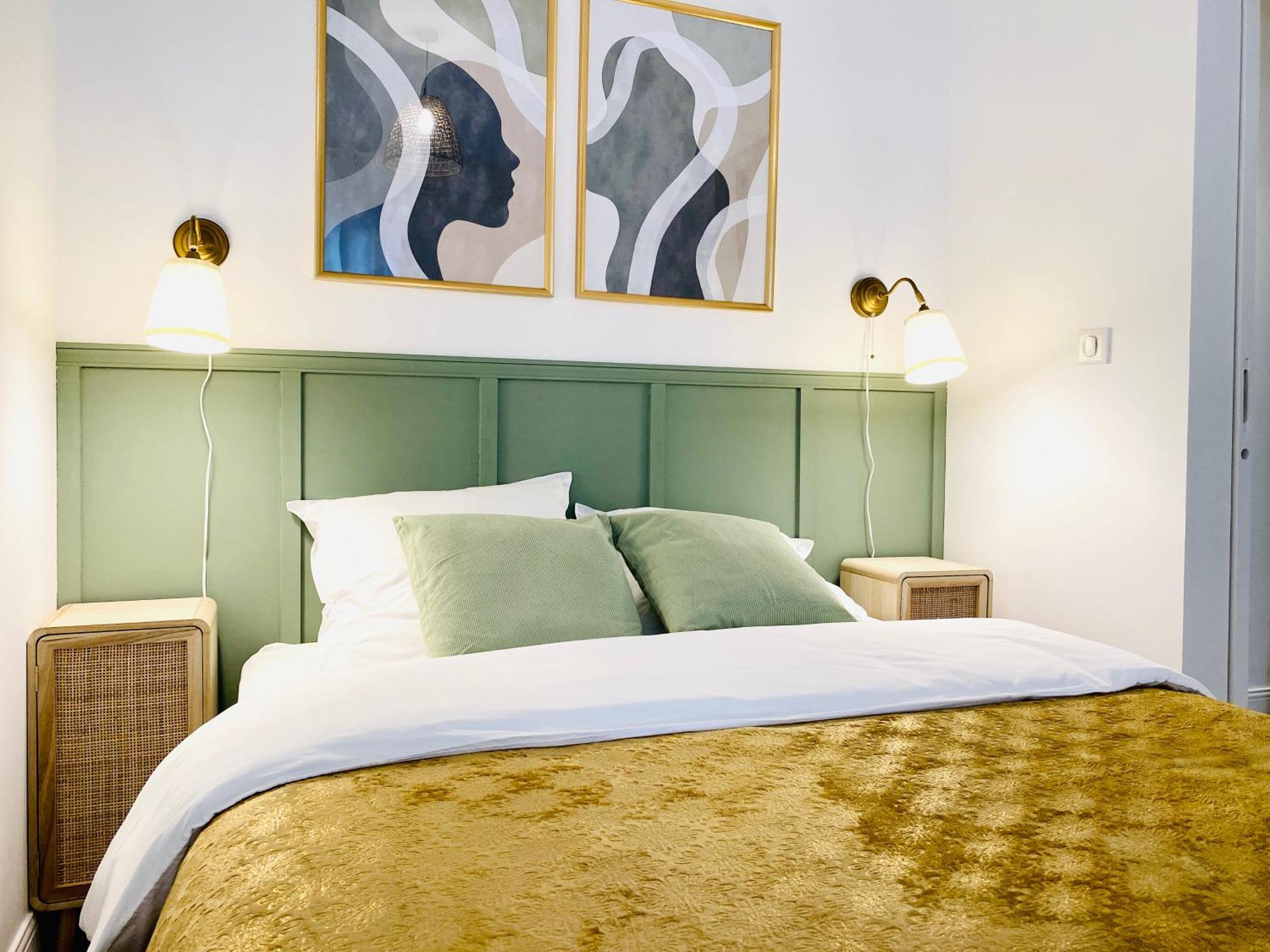 Le Subtil - Best Keys - Elegance & Confort - 2 Chambres Separees - Lit Queen Size - Smart Tv Netflix - Entre Gare & Centre Ville - A 1H De Paris - Wifi Fibre - Check-In Autonome Sens Exteriér fotografie
